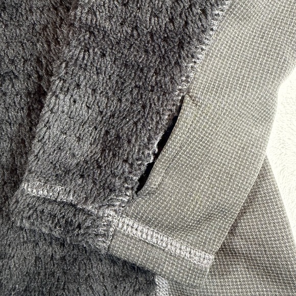 Mountain Hardwear Jacket Womens Medium Black Fleece Polartec Monkey Ski Full Zip - Picture 5 of 9